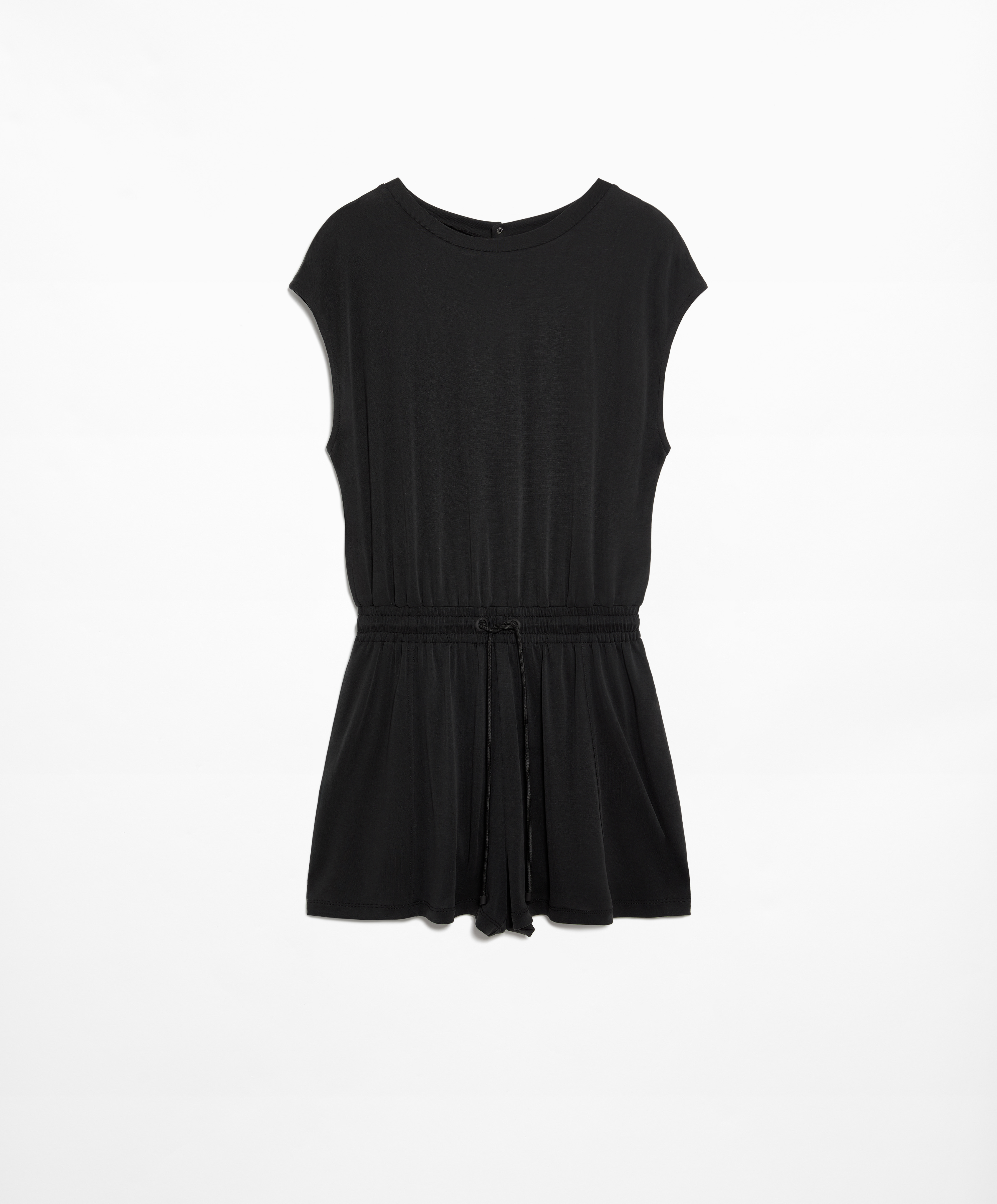 OYSHO Modal blend sleeveless short jumpsuit