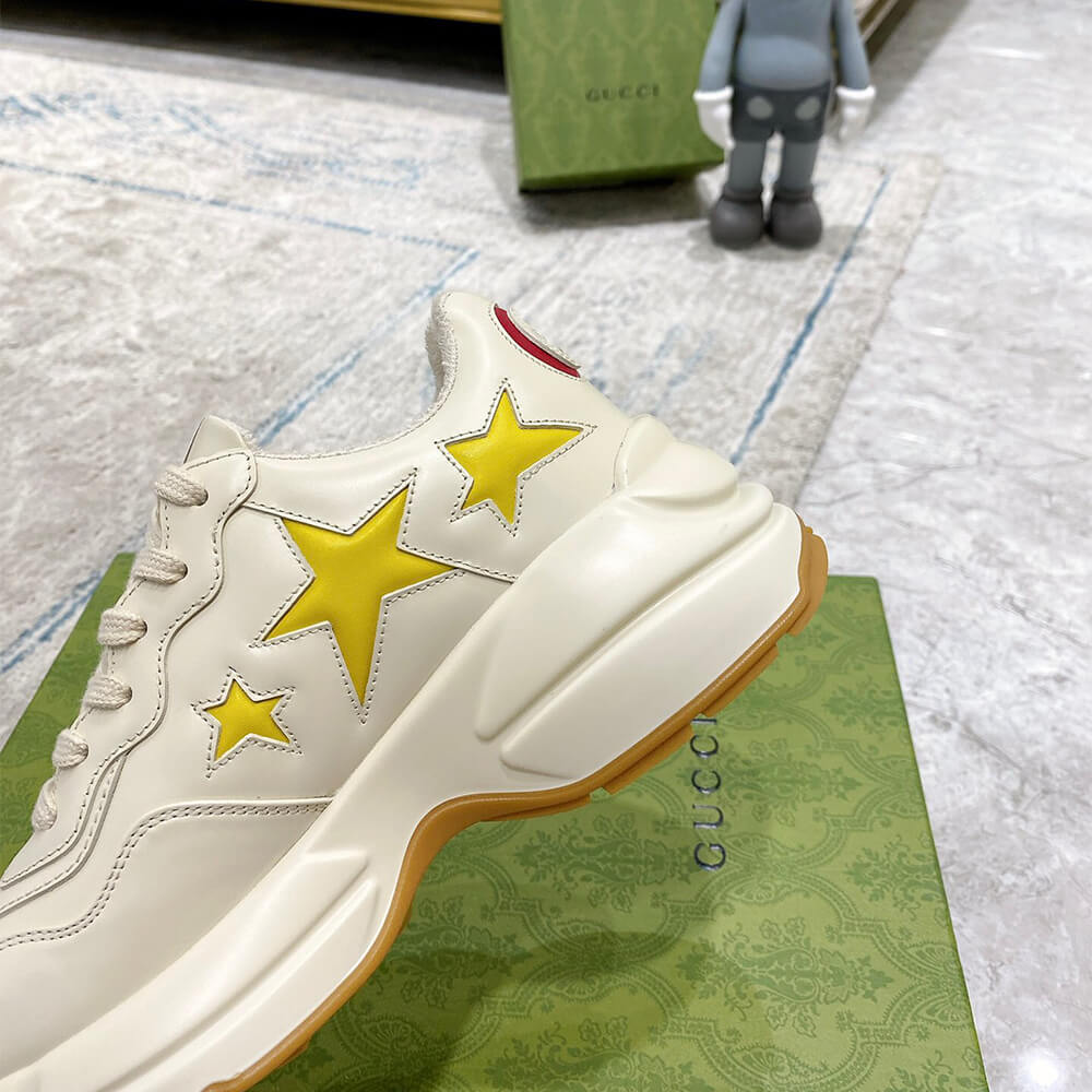 Gucci Rhyton Sneaker with Stars - Top Club