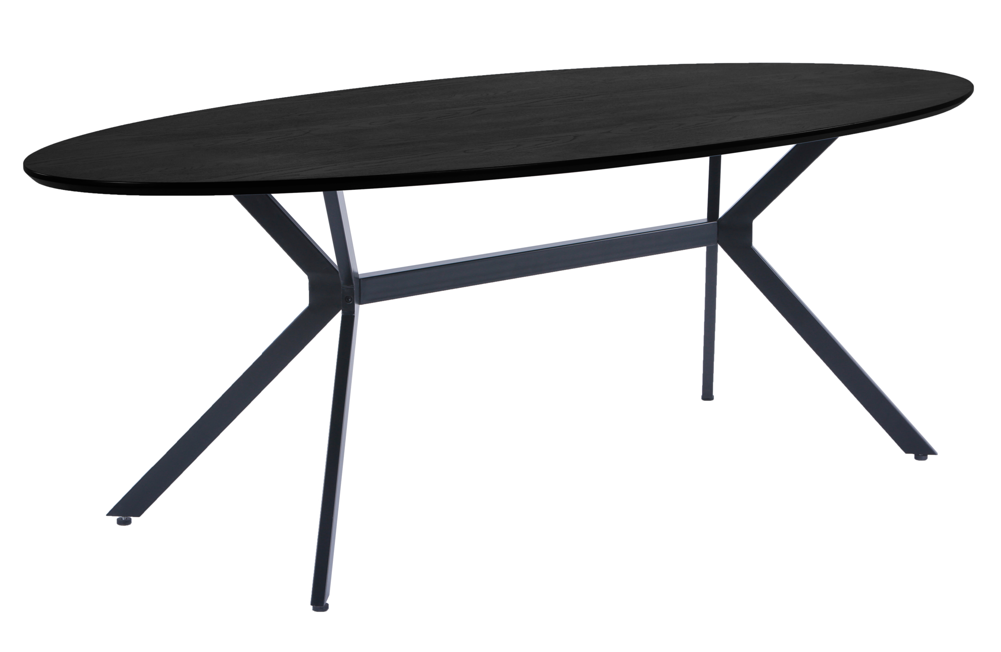 Eettafel Bruno ovaal - zwart
