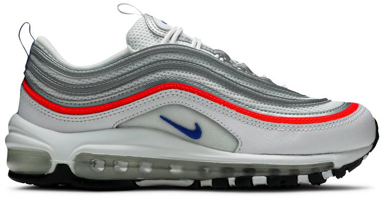 Wmns Air Max 97 Essential  Flash Crimson Silver  CZ6087-101 - Sneaker Replica Workshop