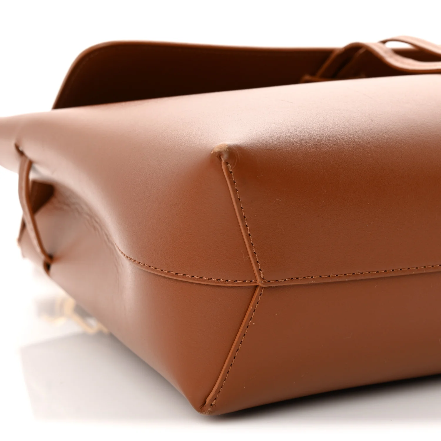 Calfskin Soft Lady Bag Biscotti - Top Club