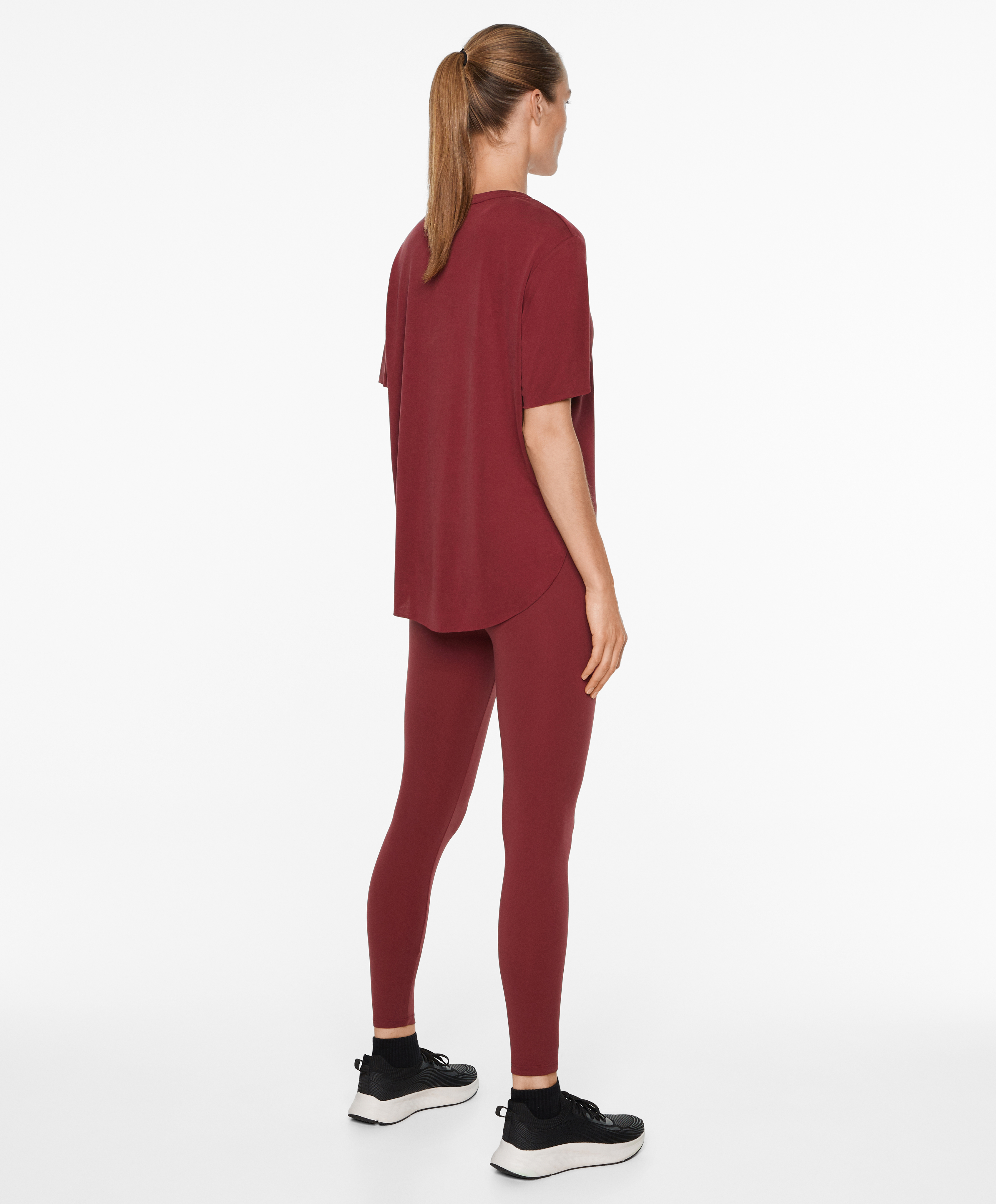 OYSHO Modal blend short-sleeved T-shirt