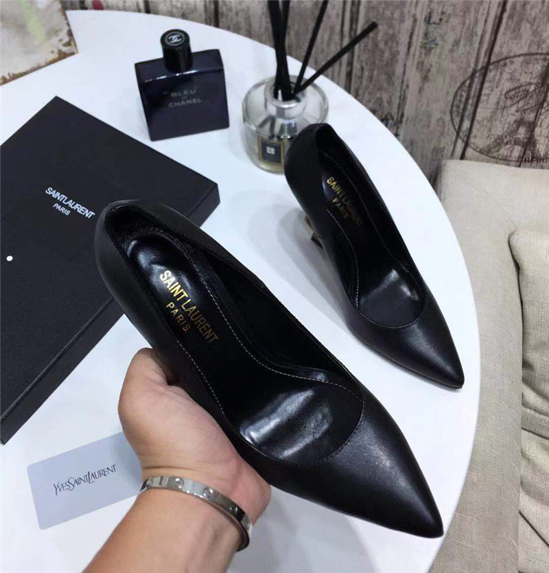YSL classic YSL logo heel pumps - Sneaker Replica Workshop