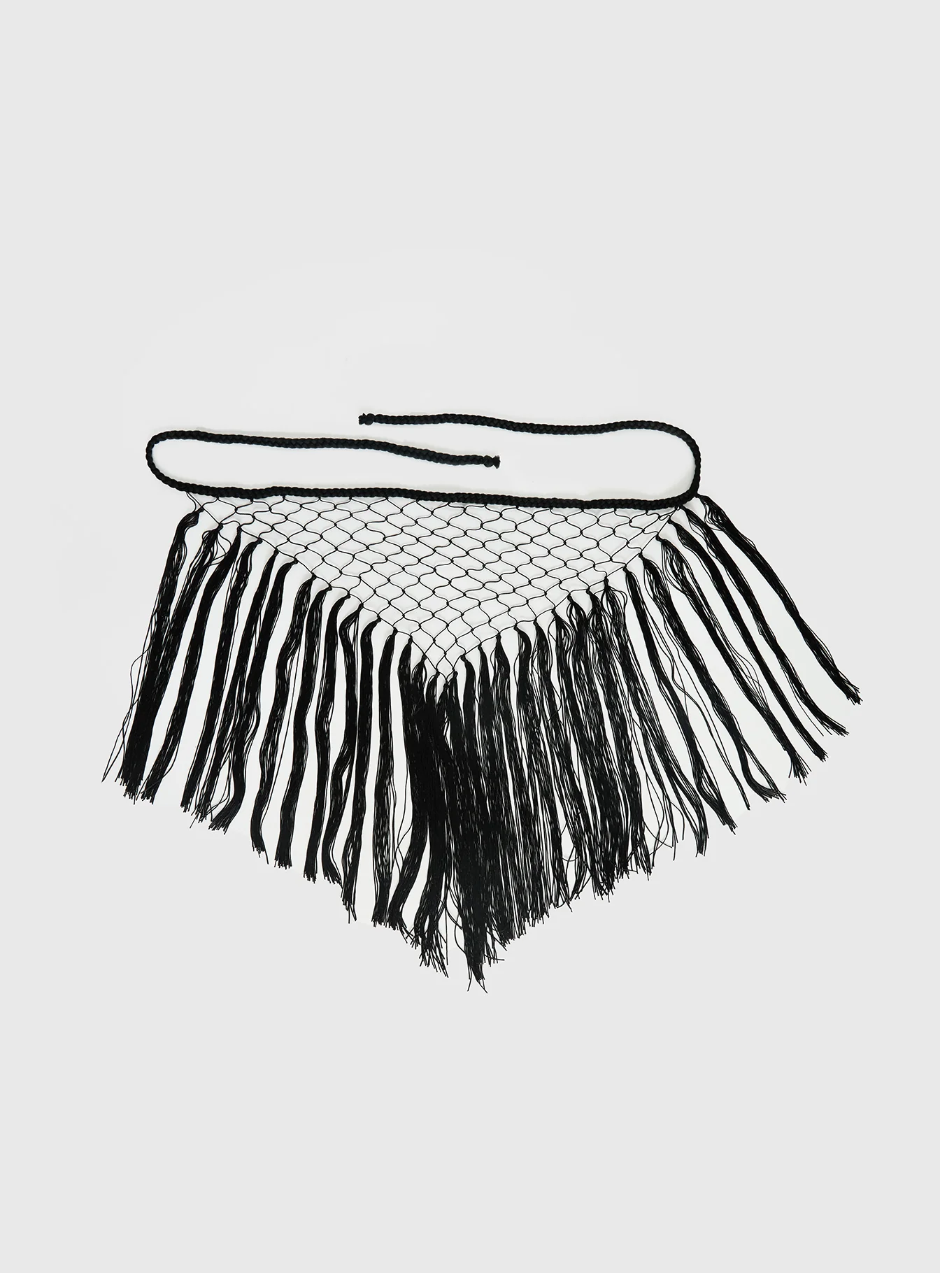 Karlotta Tassel Sarong Black