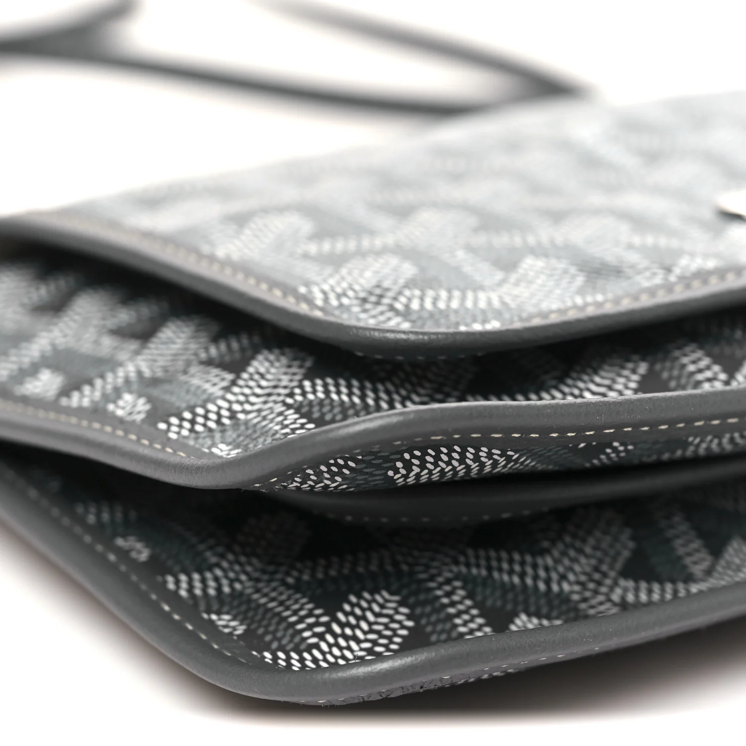Goyardine Plumet Wallet Clutch Grey - Top Club