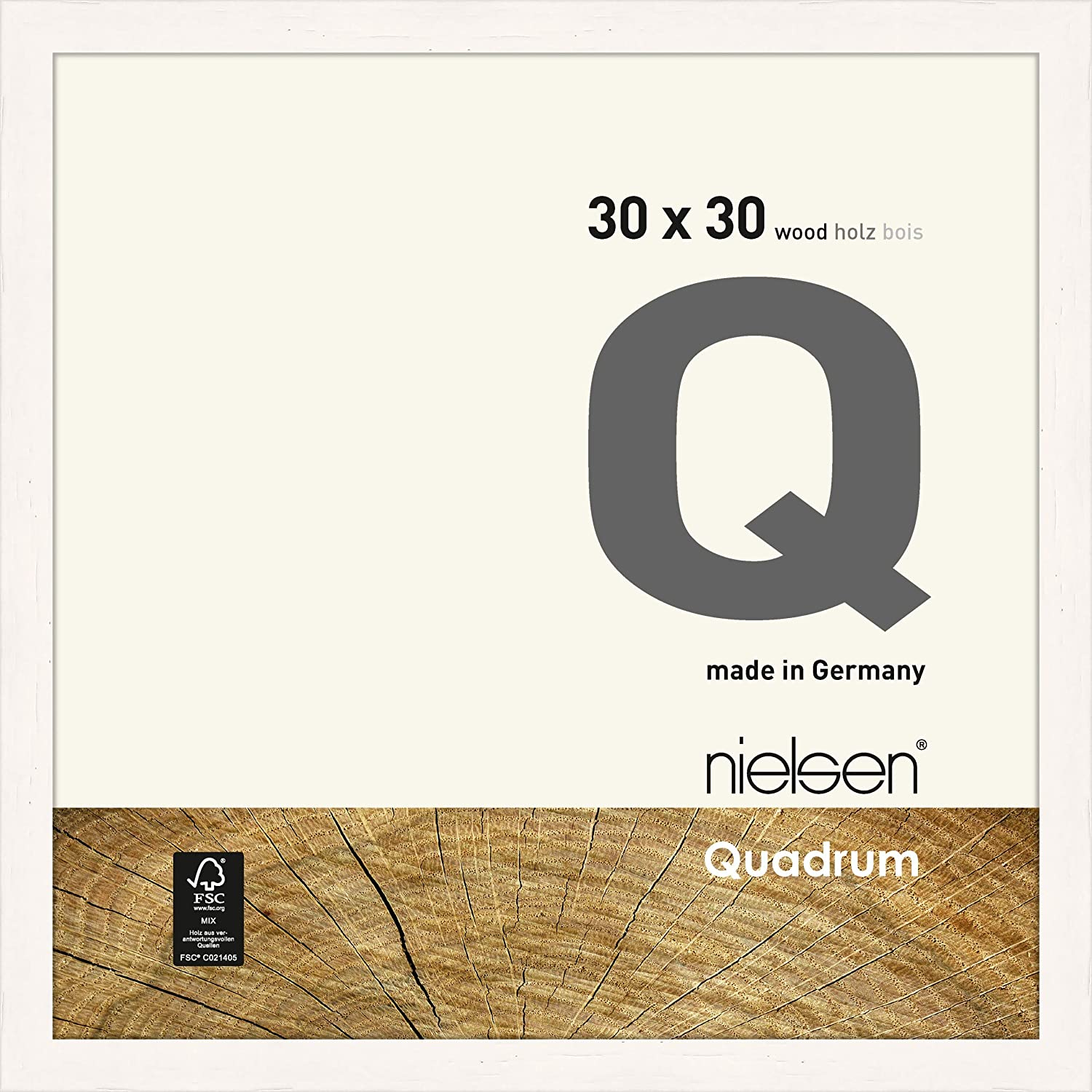 Fotolijst Quadrum 30x30 White