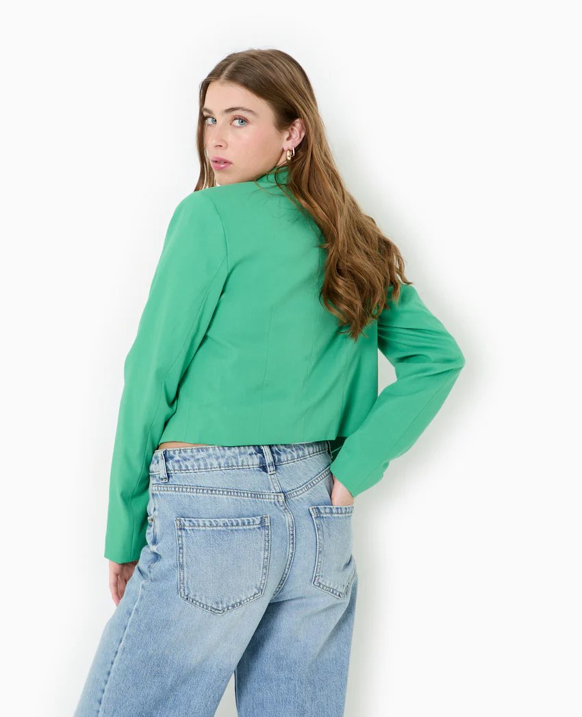 Pimkie Veste courte avec boutons sous patte
