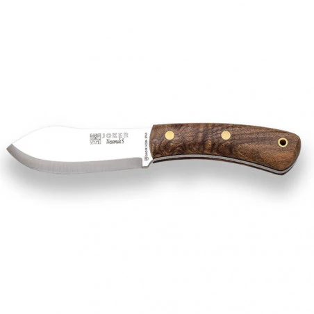 Joker Nessmuk Nogal - Cuchillo de supervivencia y buschcraft