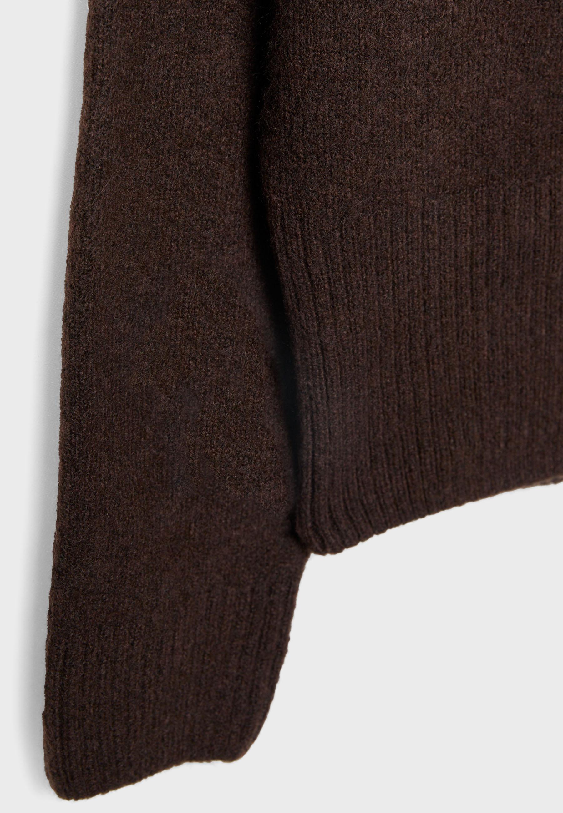 SOFT-TOUCH KNIT BOAT NECK SWEATER