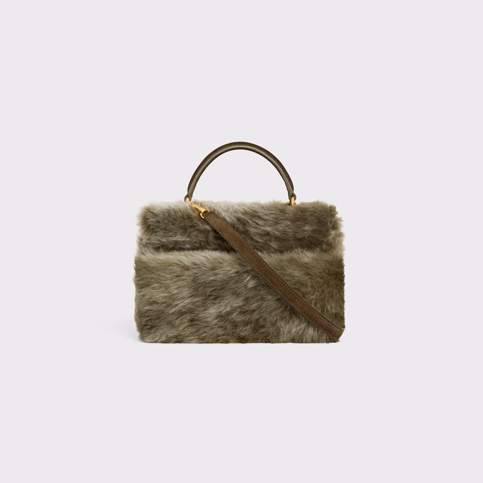 TEEN NINO BAG IN SHEARLING AND SUEDE CALFSKIN - Top Club
