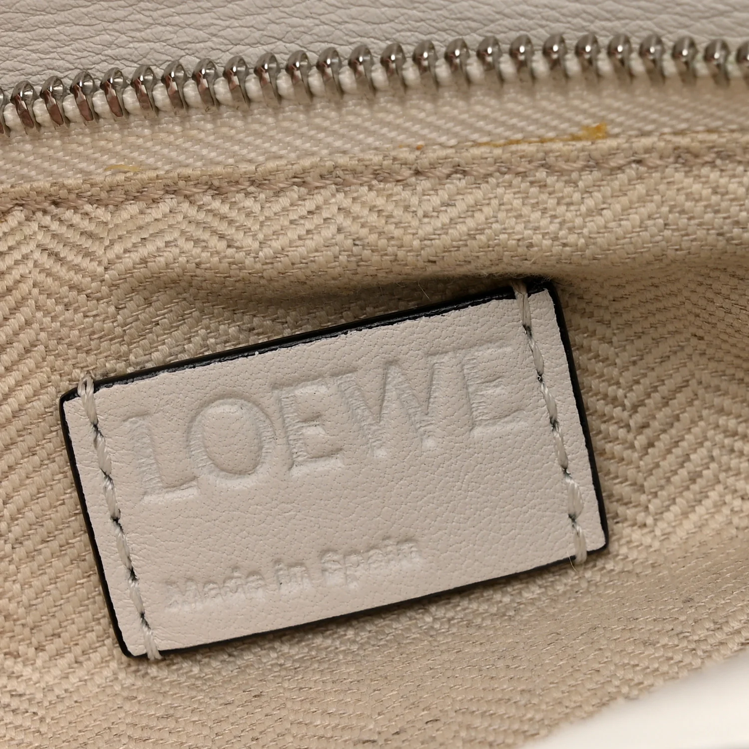 Calfskin Small Puzzle Bag White - Top Club