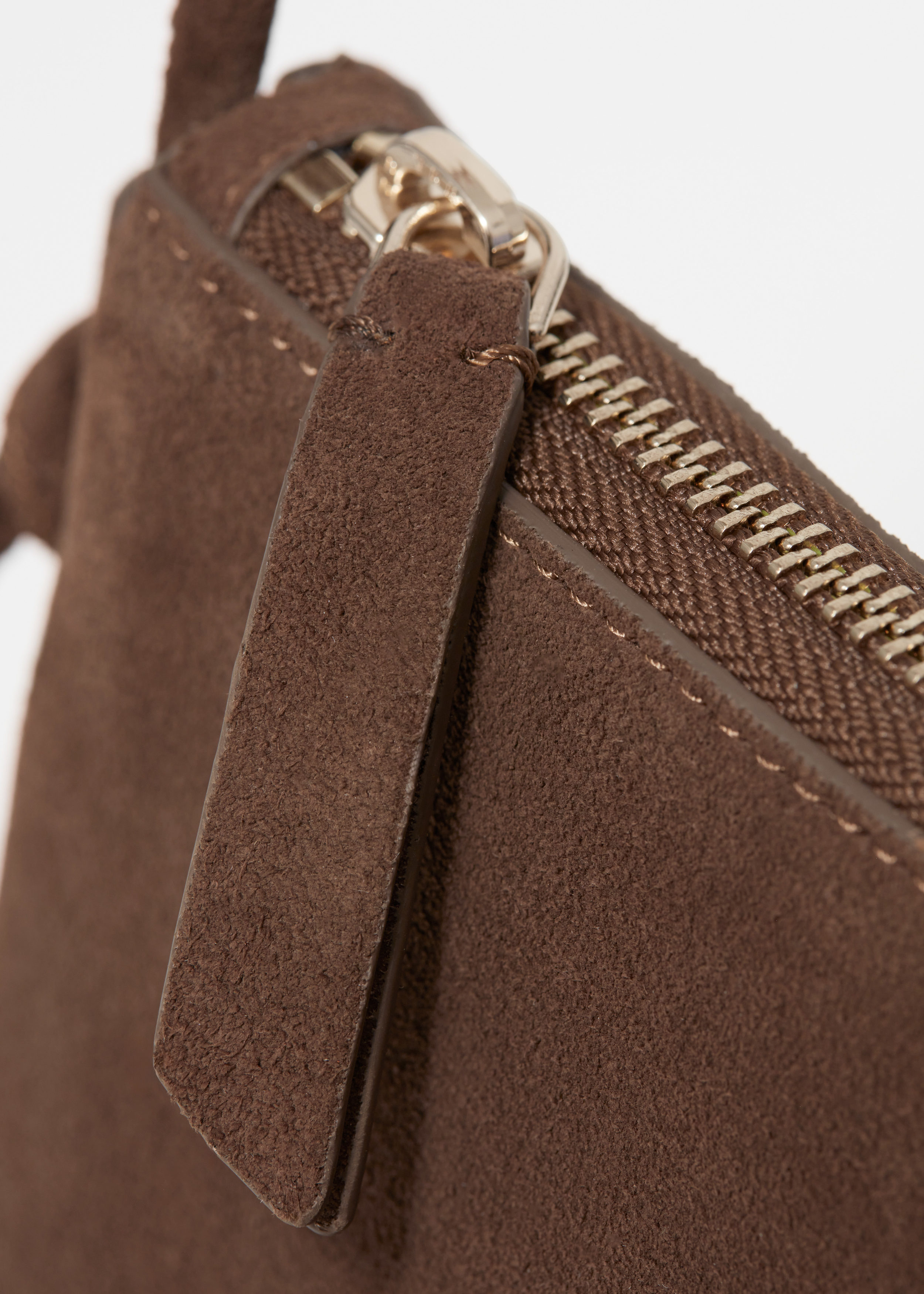 & Other Stories SMALL SUEDE CROSSBODY BAG