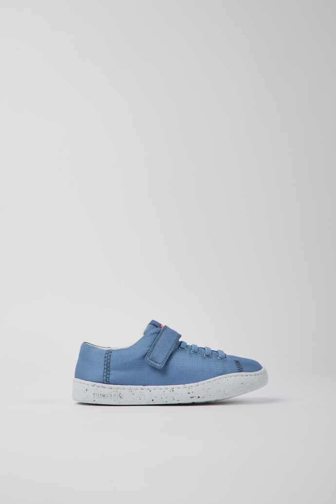Peu Touring Blue fabric shoes for children