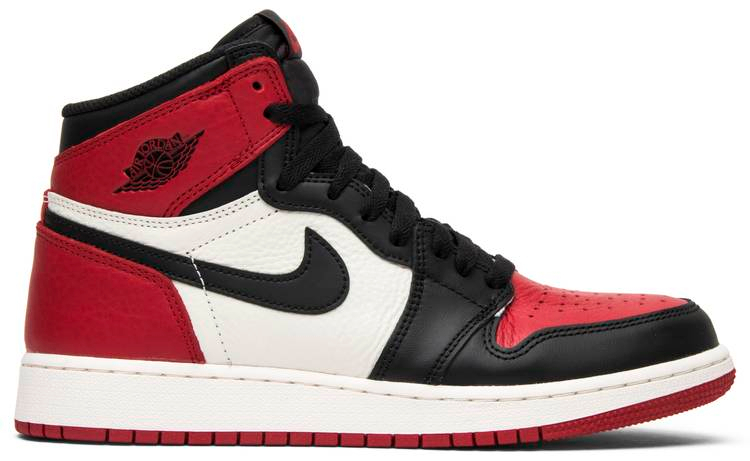 Air Jordan 1 Retro High OG BG  Bred Toe  575441-610 - Sneaker Replica Workshop