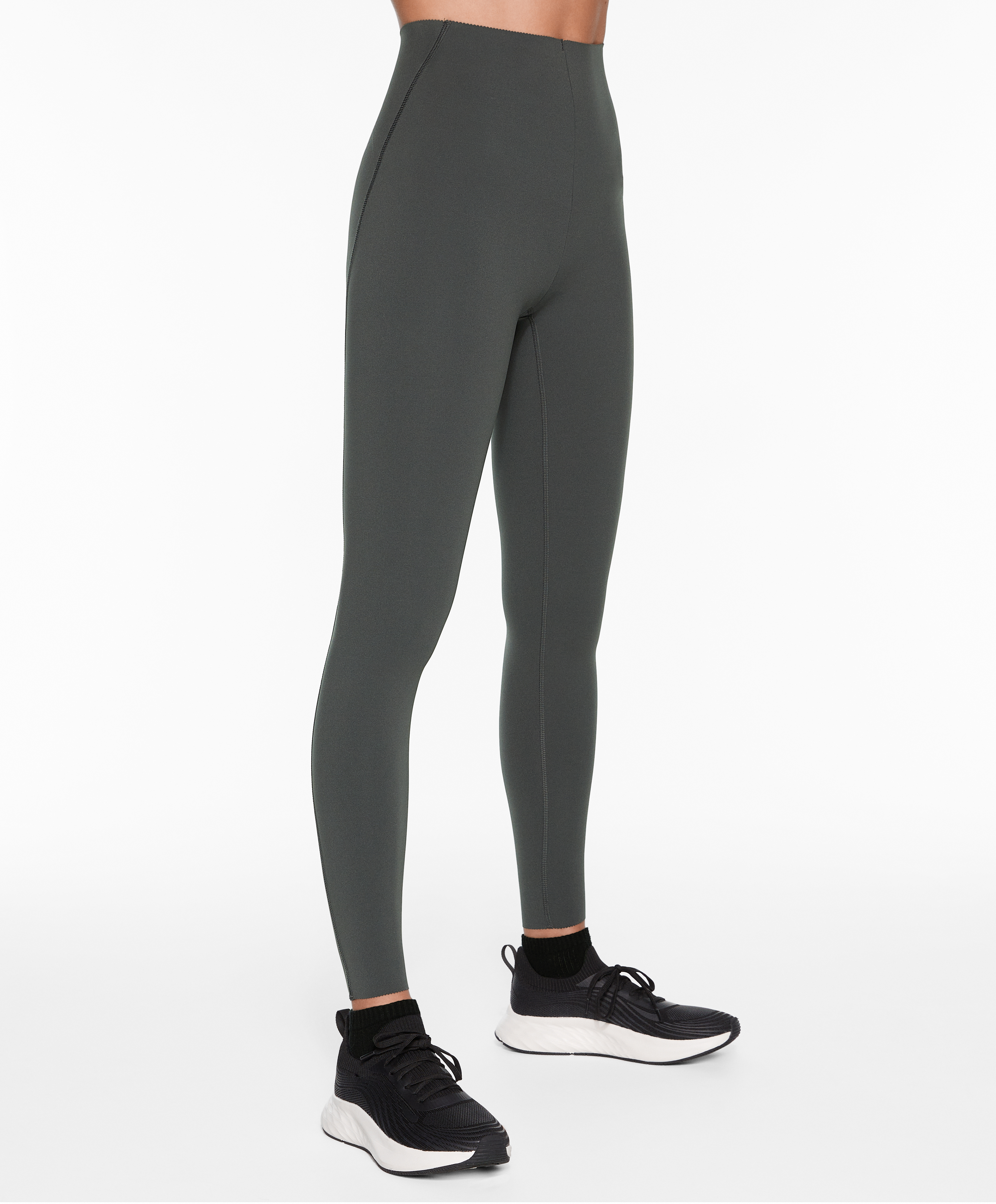 OYSHO Compressive core control ankle-length leggings