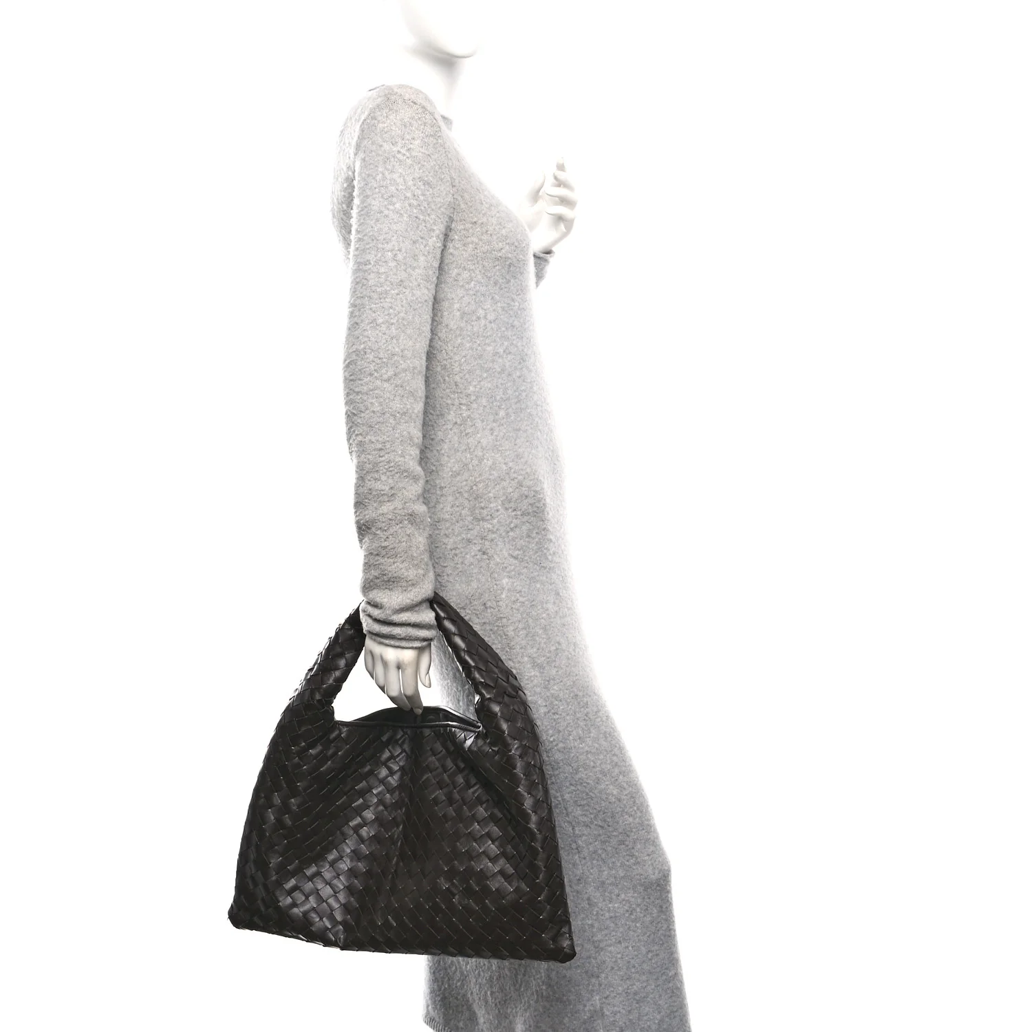 Calfskin Intrecciato Small Hop Fondant - Top Club