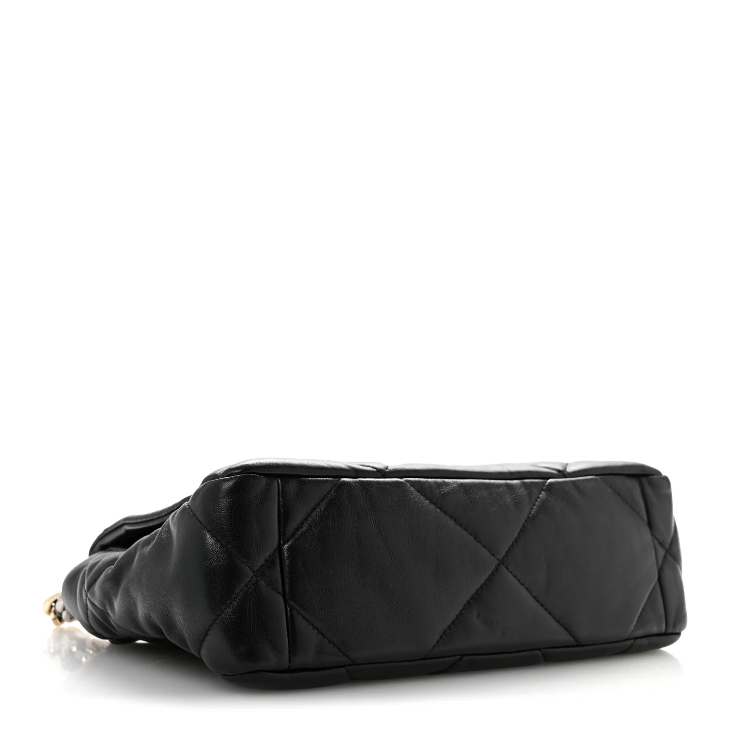Lambskin Quilted Medium Chanel 19 Flap Black - Top Club