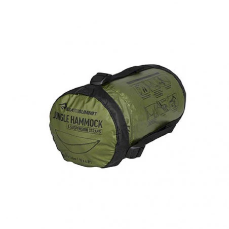 Sea to the summit Jungle Hammock verde oliva - Hamaca con mosquitera