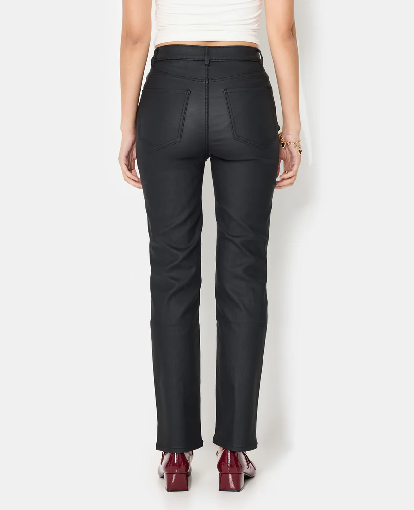 Pimkie Jean slim enduit effet cuir
