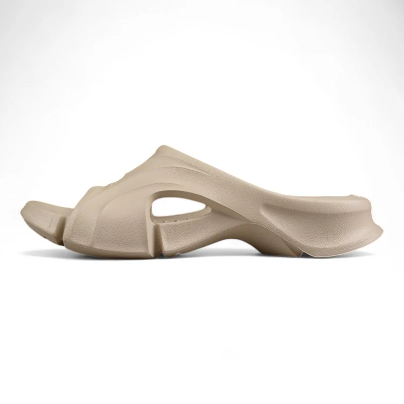 Balenciaga Mold Slide Sandal in Beige - Sneaker Replica Workshop