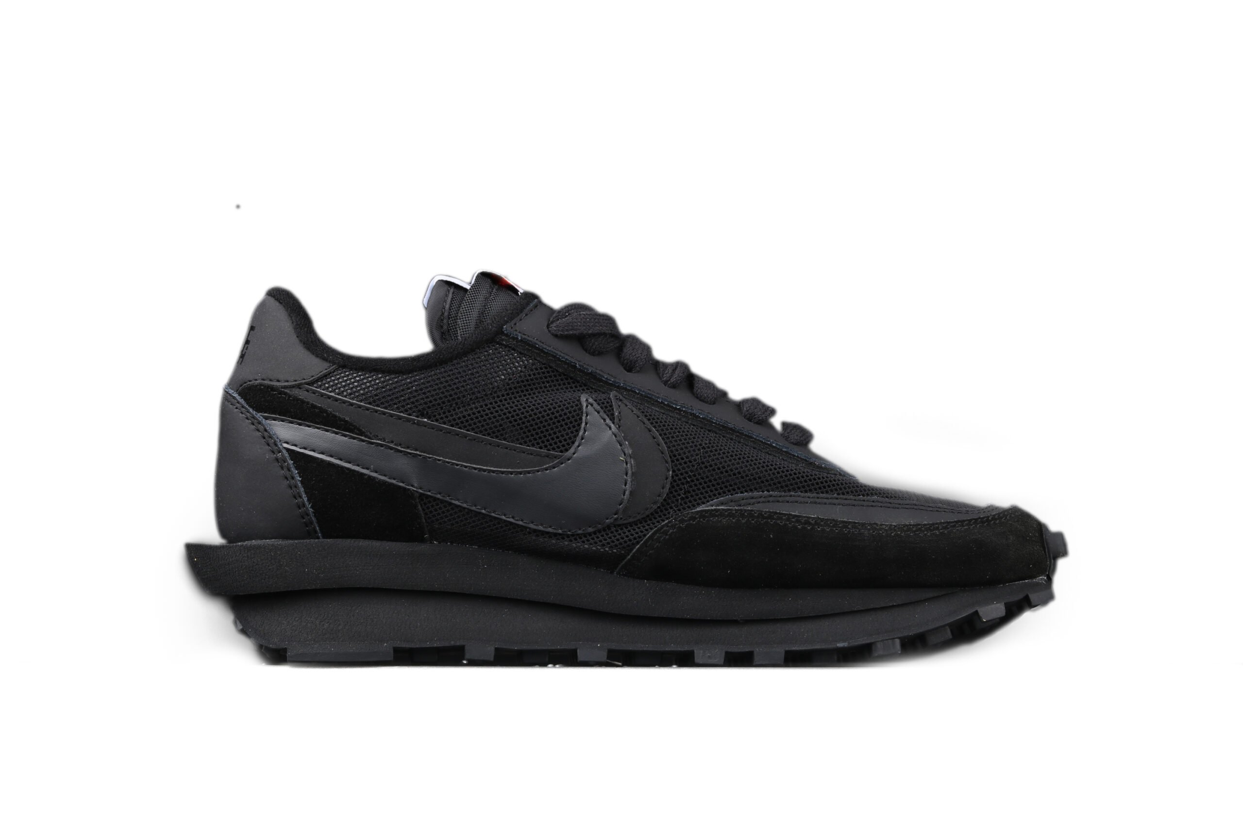 Sacai x Nk LVD Waffle Daybreak, White Black Nylon - Sneaker Replica Workshop