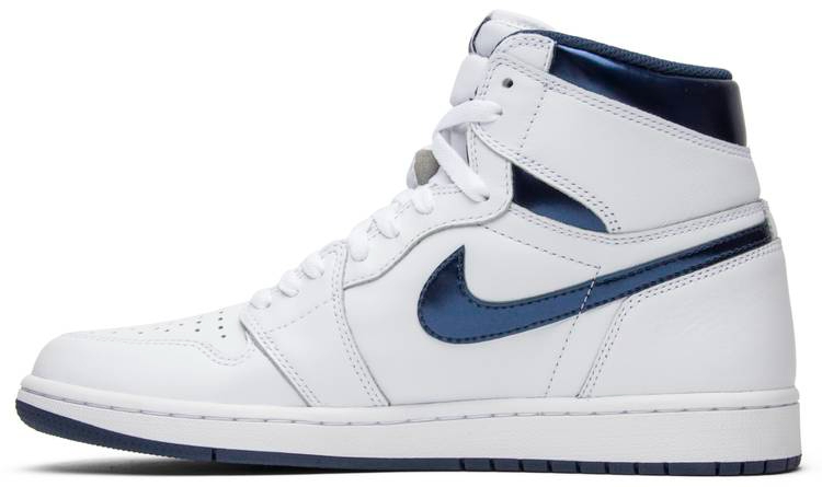 Air Jordan 1 Retro High OG  Metallic Navy  555088-106 - Sneaker Replica Workshop