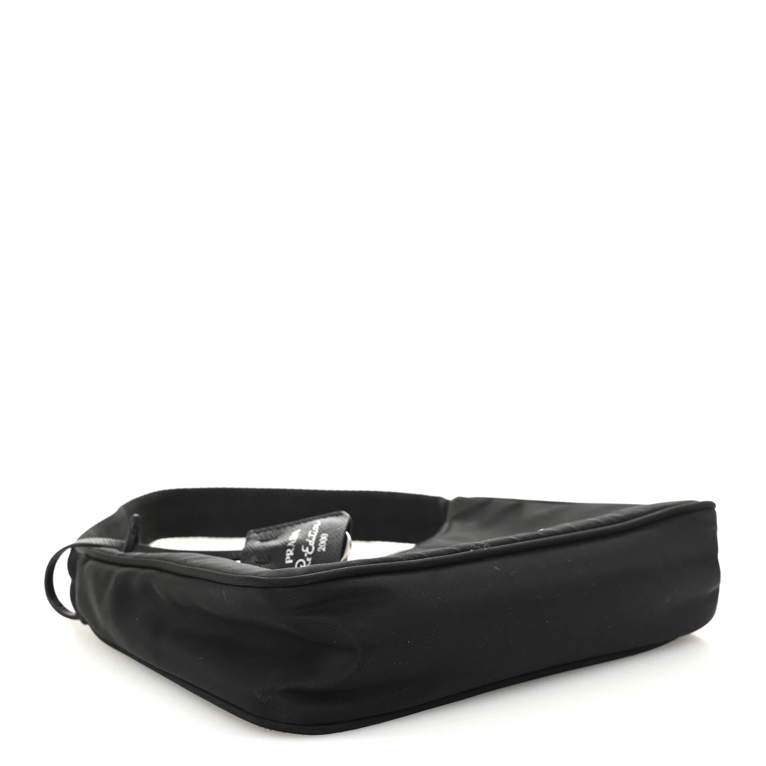 Tessuto Nylon Mini Re-Edition 2000 Bag Black - Top Club