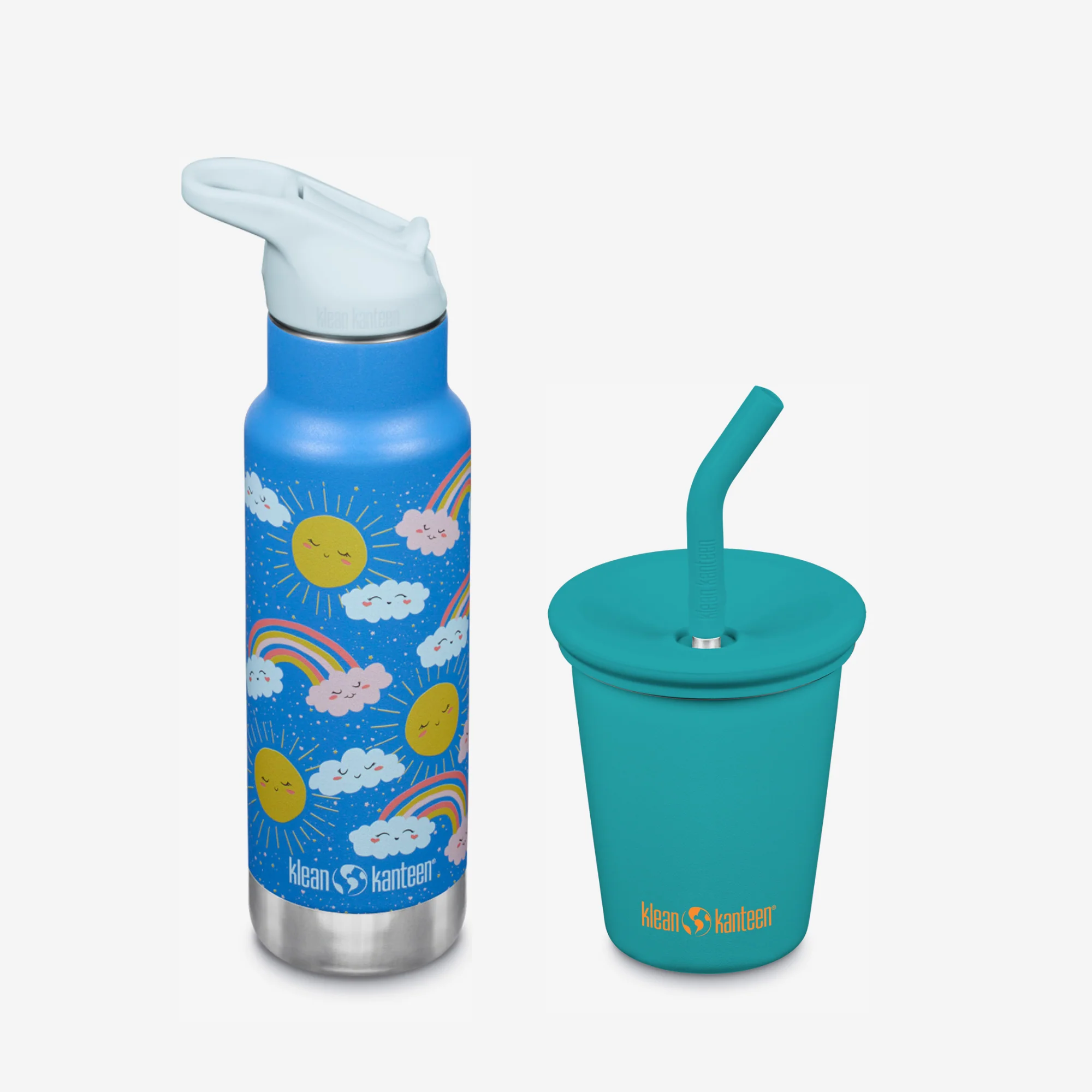 Kid's Sippy Cup and Water Bottle Set