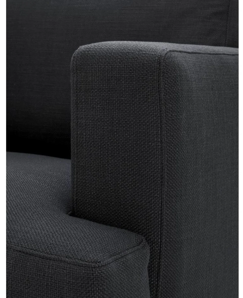 Luxury hotel armchair black 96 x 103 x H. 86 cm - Limited Edition
