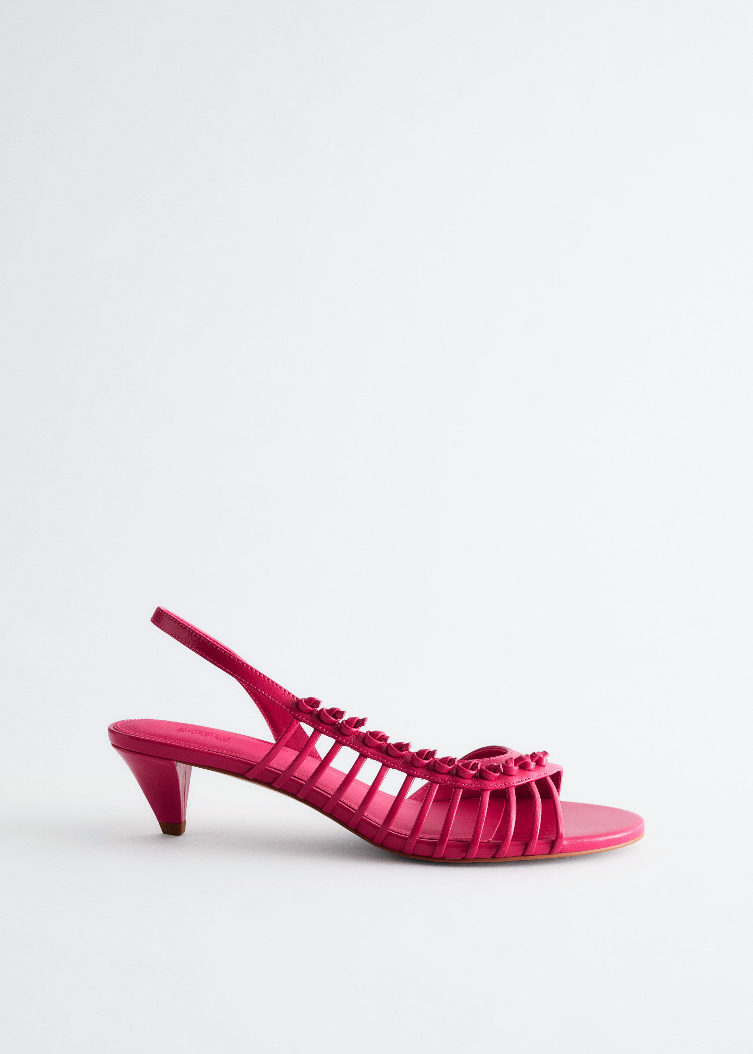 & Other Stories STRAPPY LEATHER SANDALS