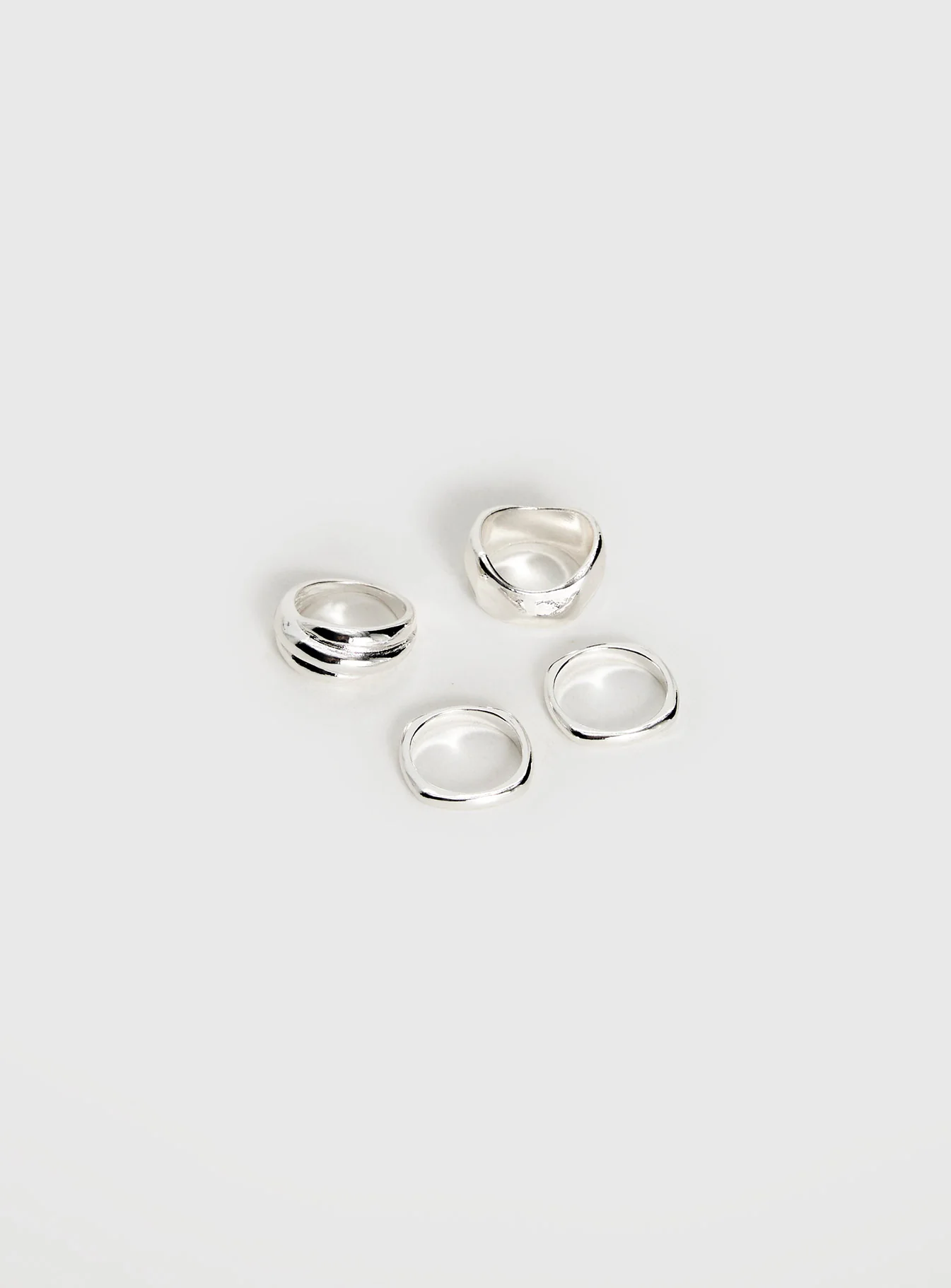 Crowded Room Ring Pack Silver