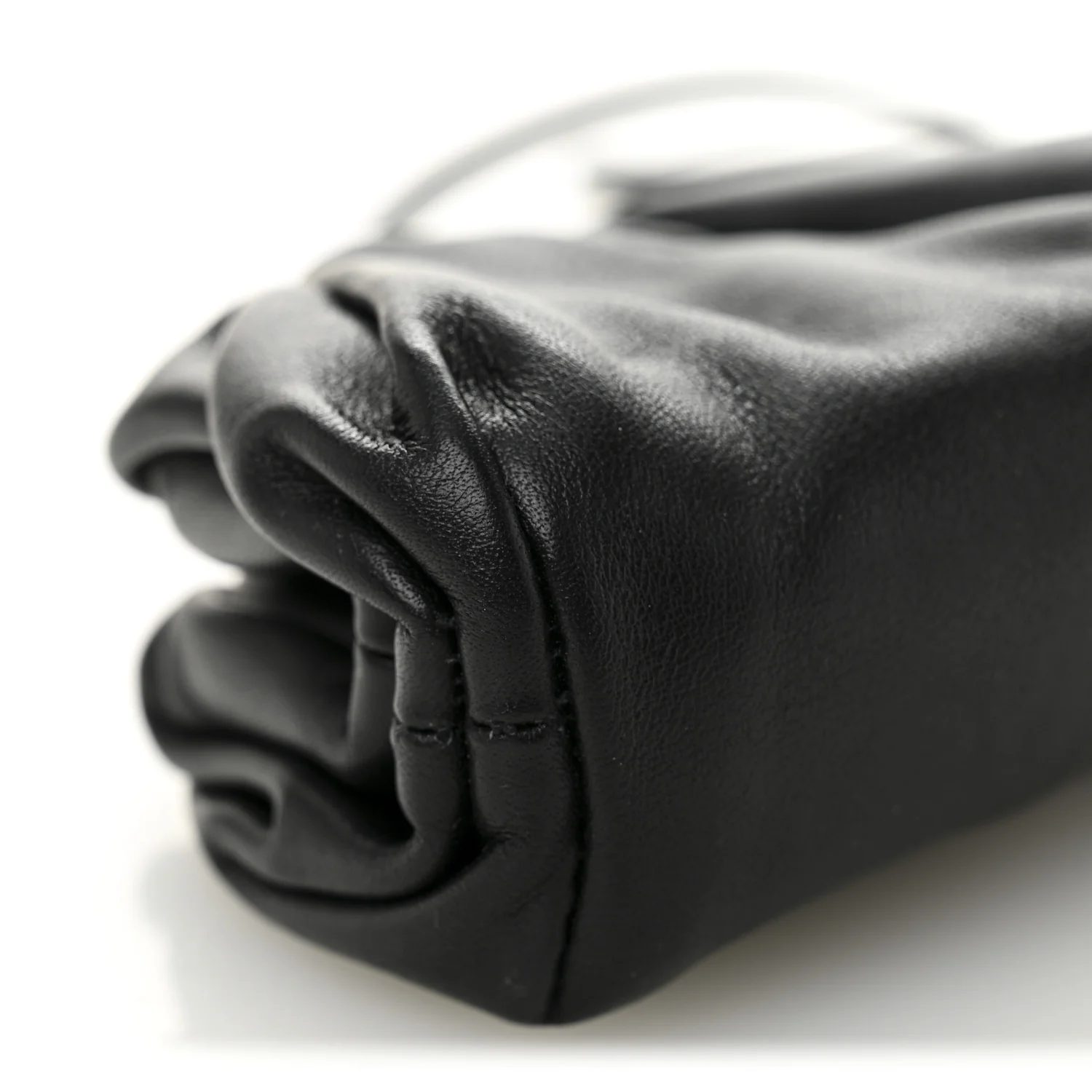 Butter Calfskin Coin Purse Black - Top Club