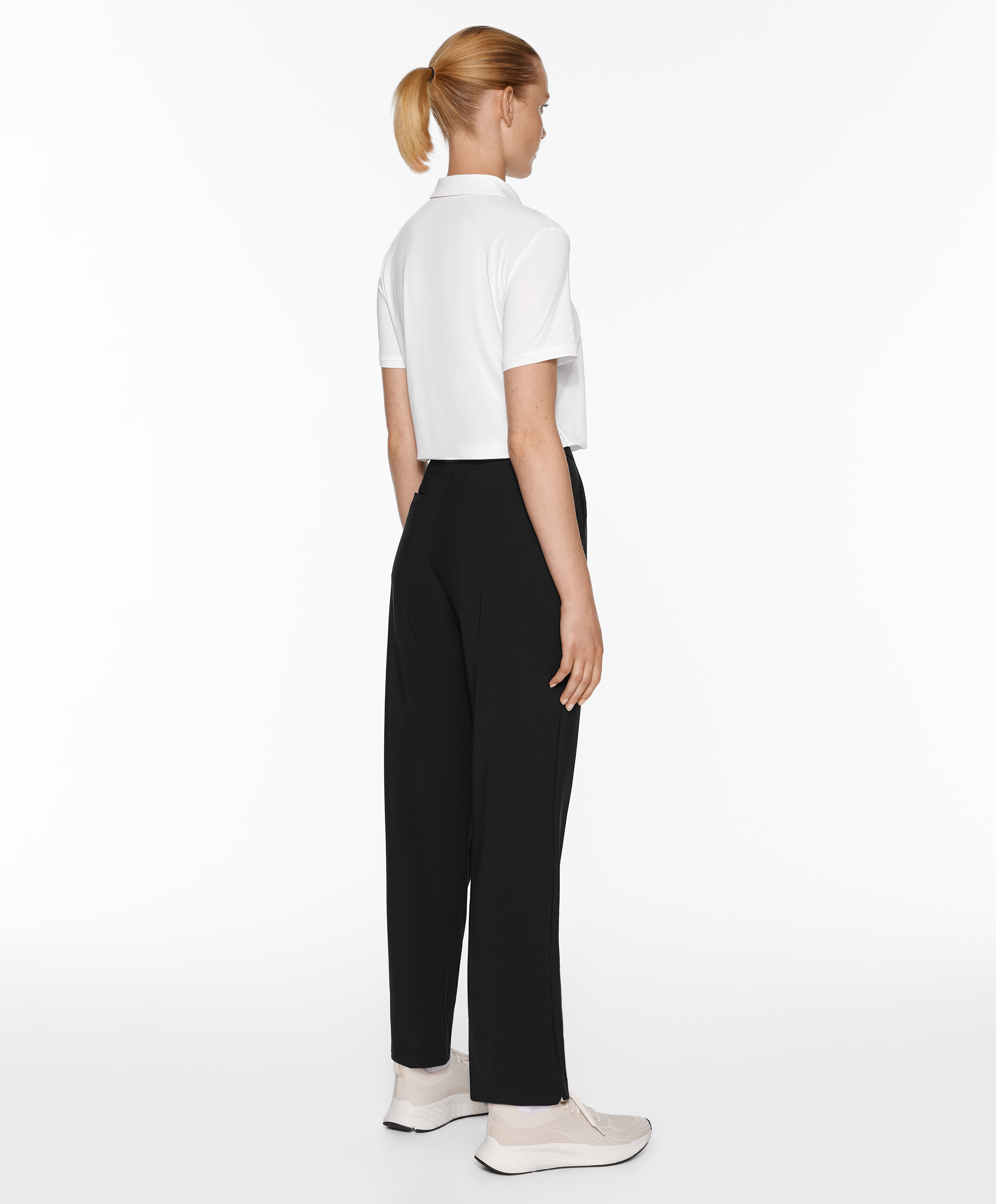 OYSHO Straight-leg technical trousers