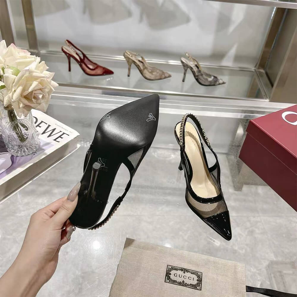 Gucci Signoria slingback pump - Top Club
