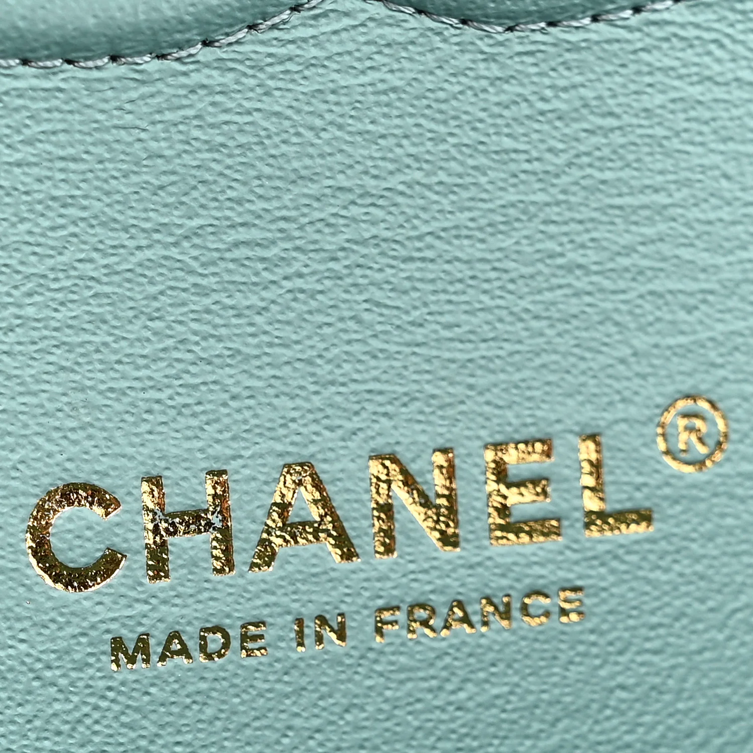 Caviar Quilted Medium Double Flap Light Blue - Top Club