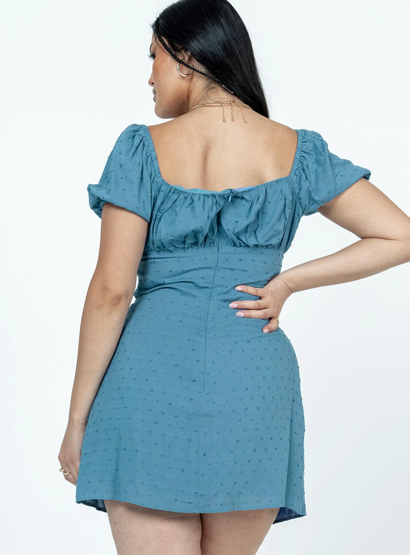 Fauci Mini Dress Navy