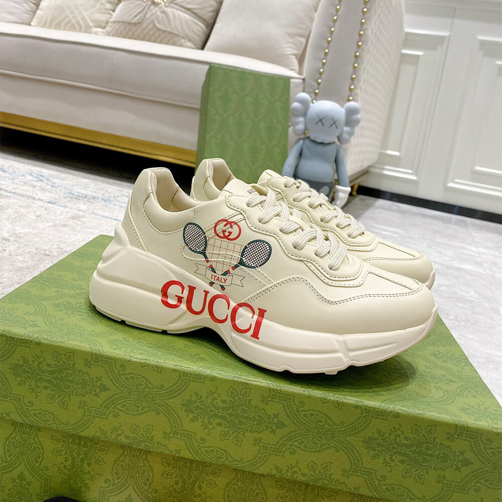 Gucci Rhyton Sneaker with Print - Top Club