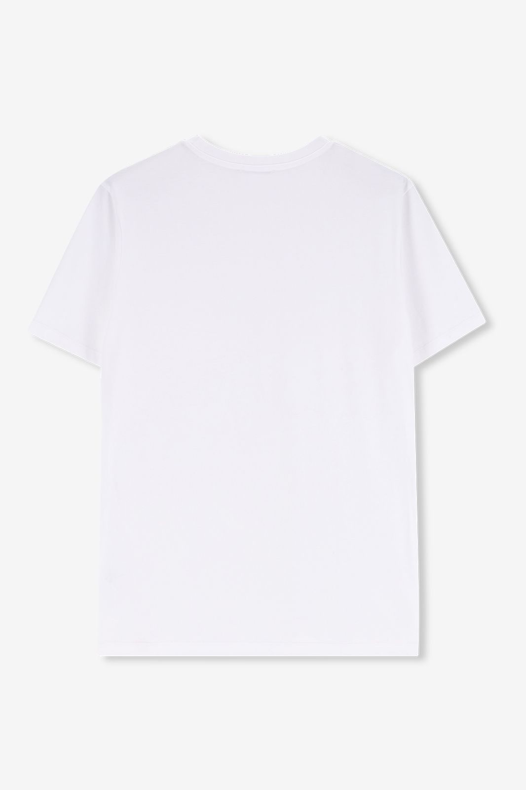 Wit T-shirt met borstzakje