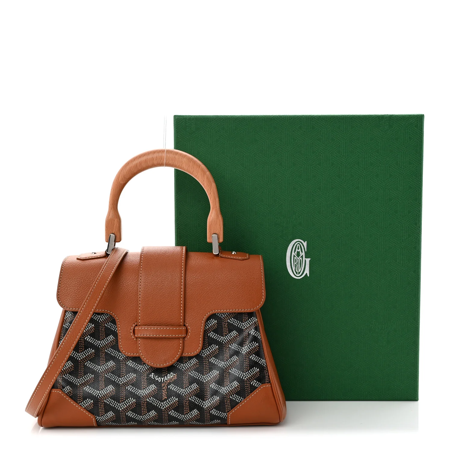 Goyardine Mini Saigon Black Gold - Top Club