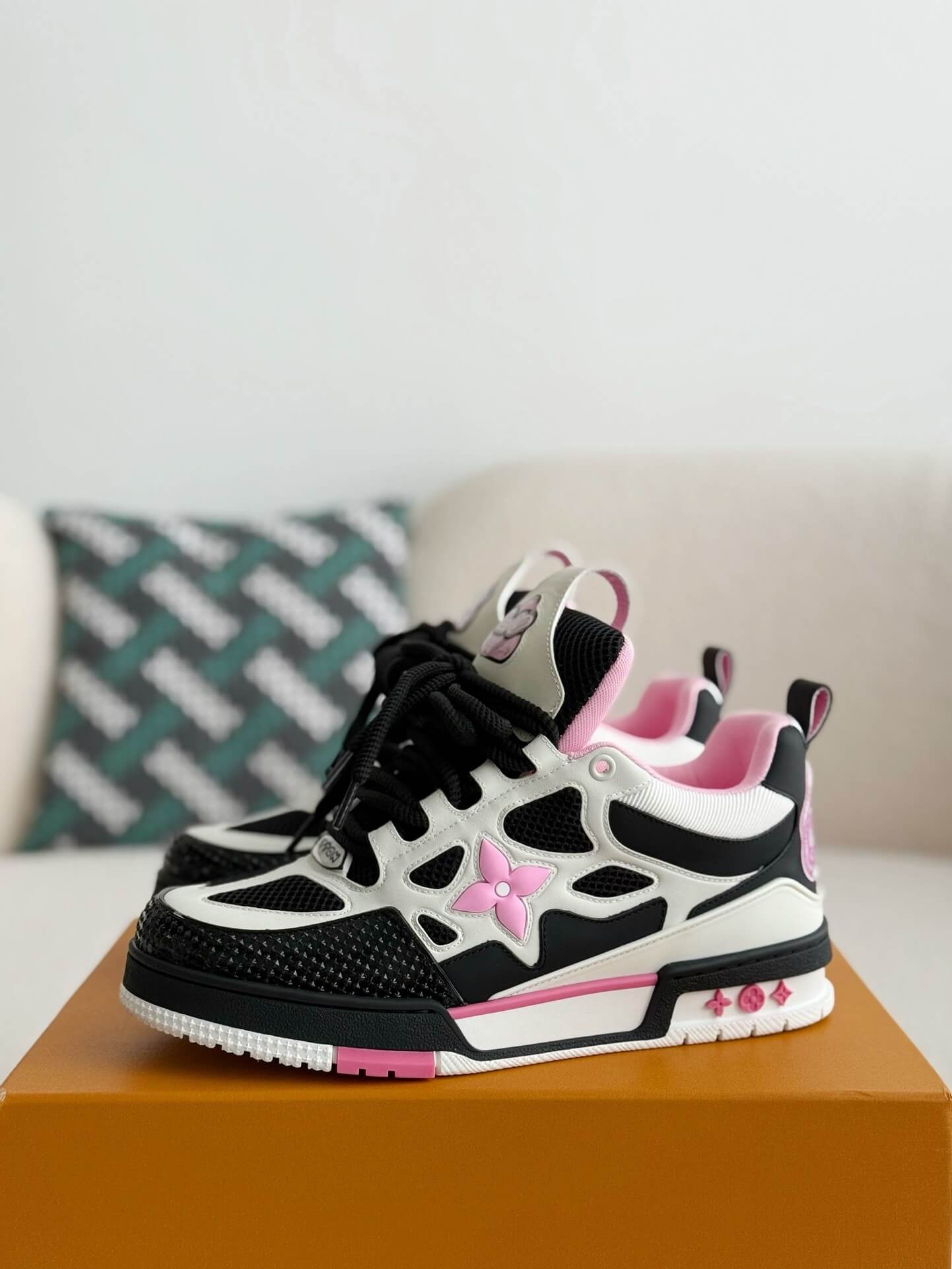 Louis Vuitton LV Skate Pink Sneaker - Sneaker Replica Workshop