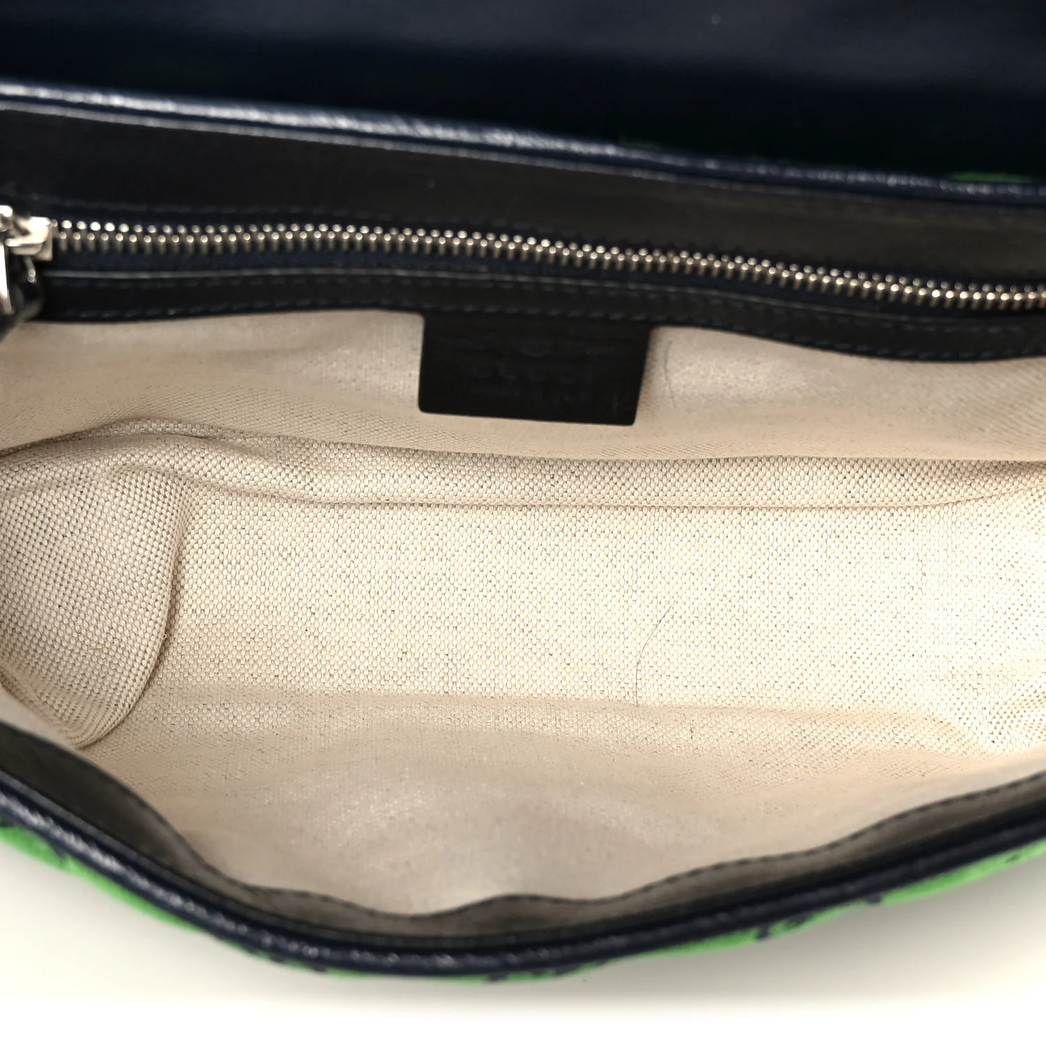 Monogram Multicolor Matelasse Diagonal Small GG Marmont Shoulder Bag Green Blue - Top Club