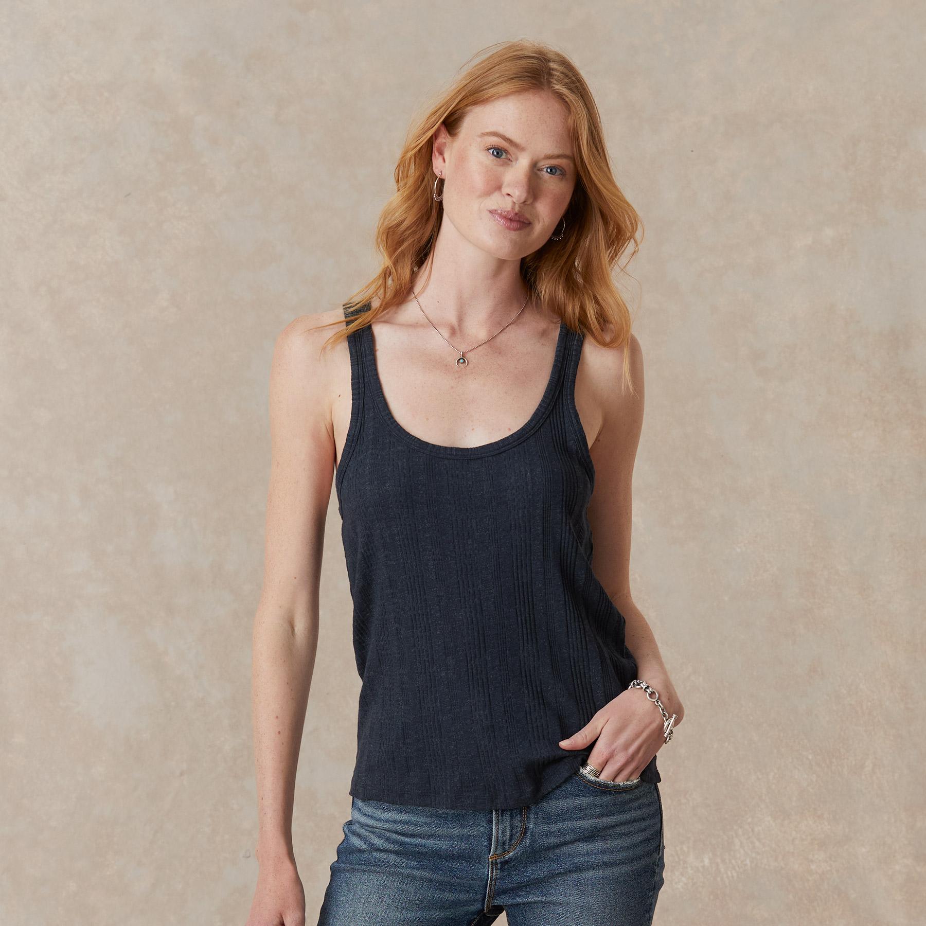 Riley Scoop Neck Tank - Sundance Living