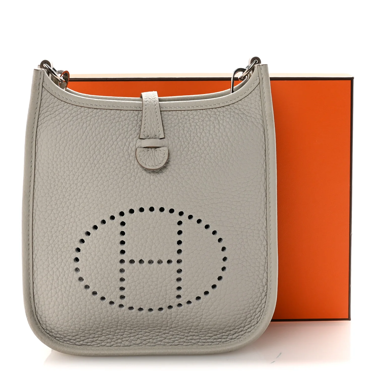 Taurillon Clemence Amazone Evelyne TPM Gris Perle Etain - Top Club