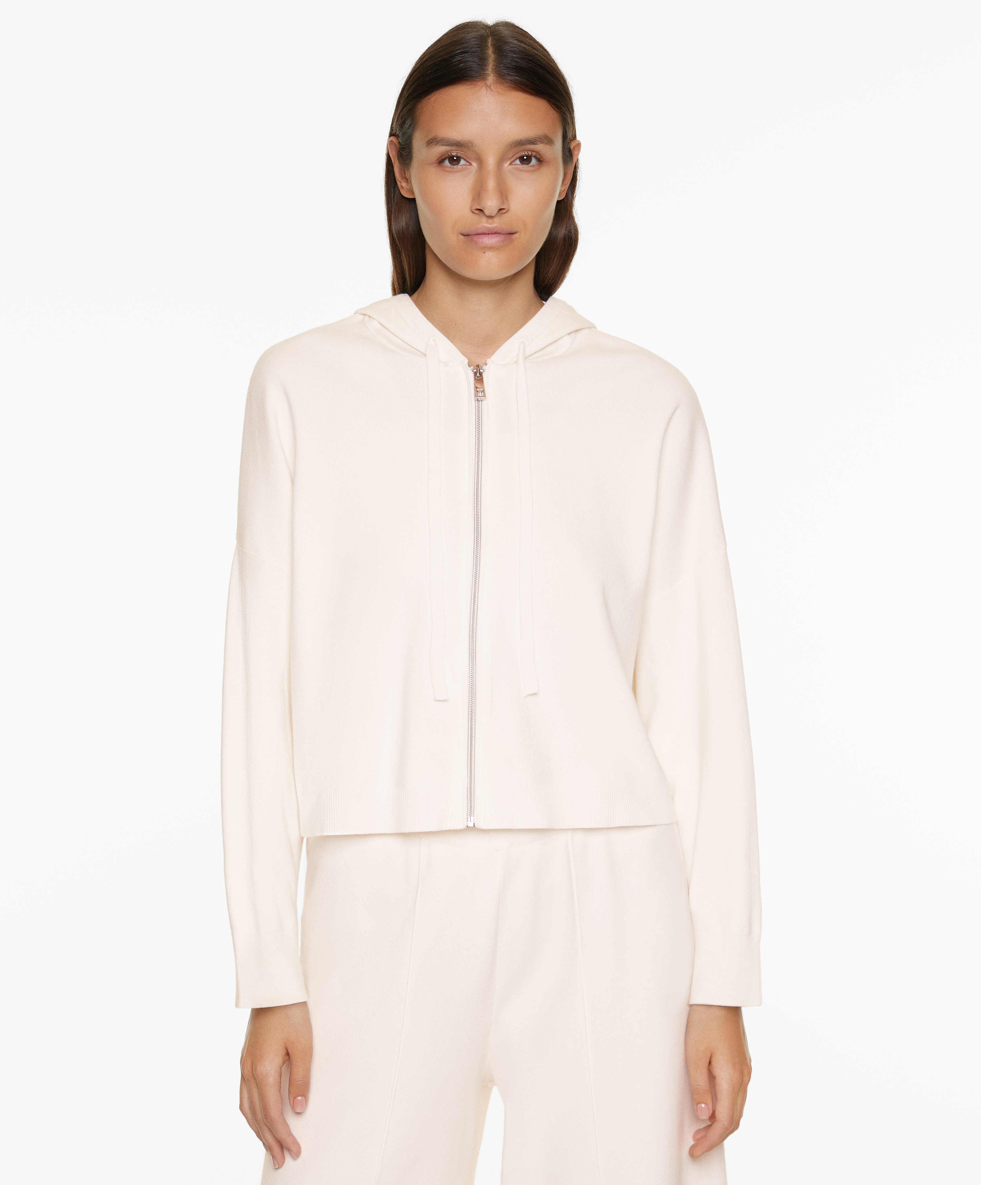 OYSHO Hooded knit sweatshirt