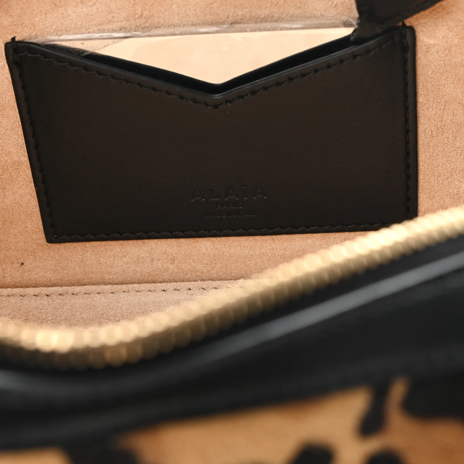 Calf Hair Leopard Print Medium Le Teckel Bag - Top Club