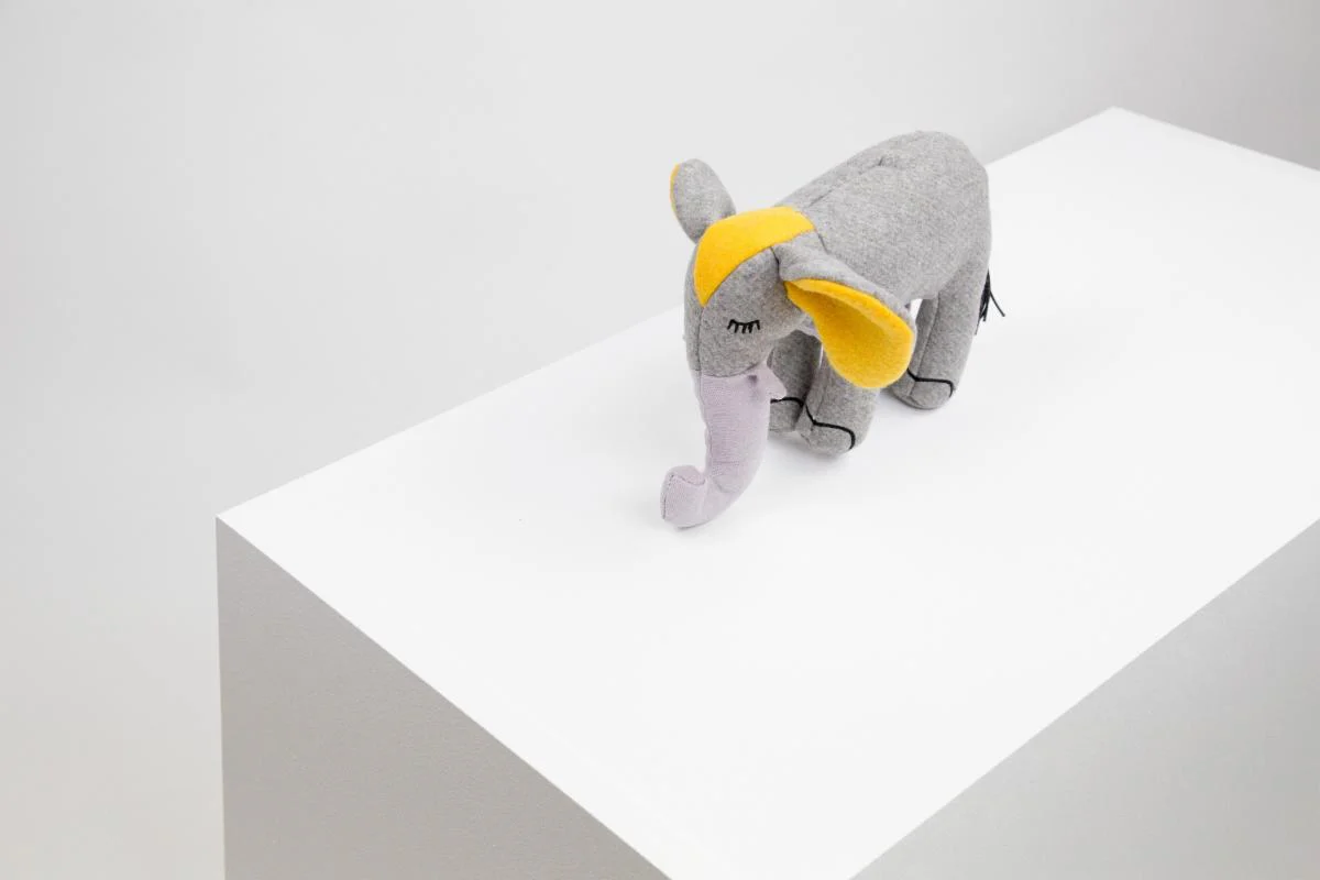 MaxBone Elsie the Elephant Squeaky Plush Dog Toy (FINAL SALE)
