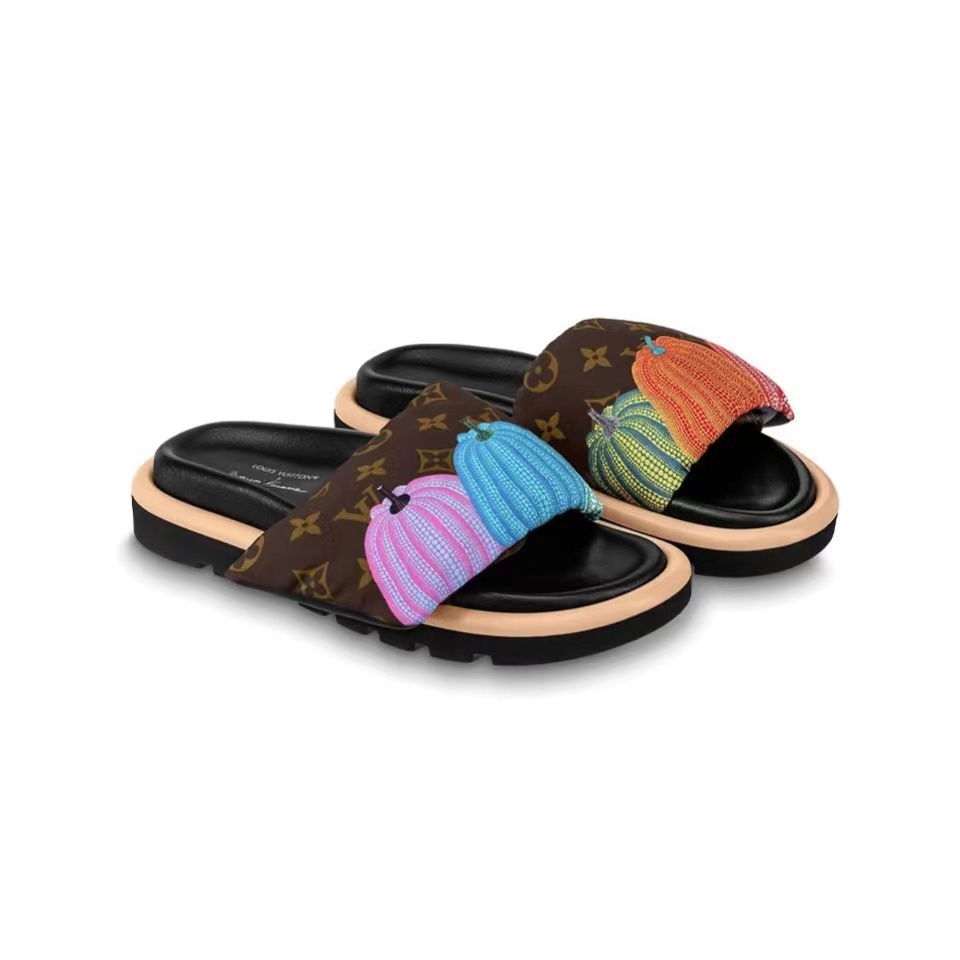 Louis Vuitton LV Pillow Yayoi Kusama Slide Sandal(Replica) - Sneaker Replica Workshop