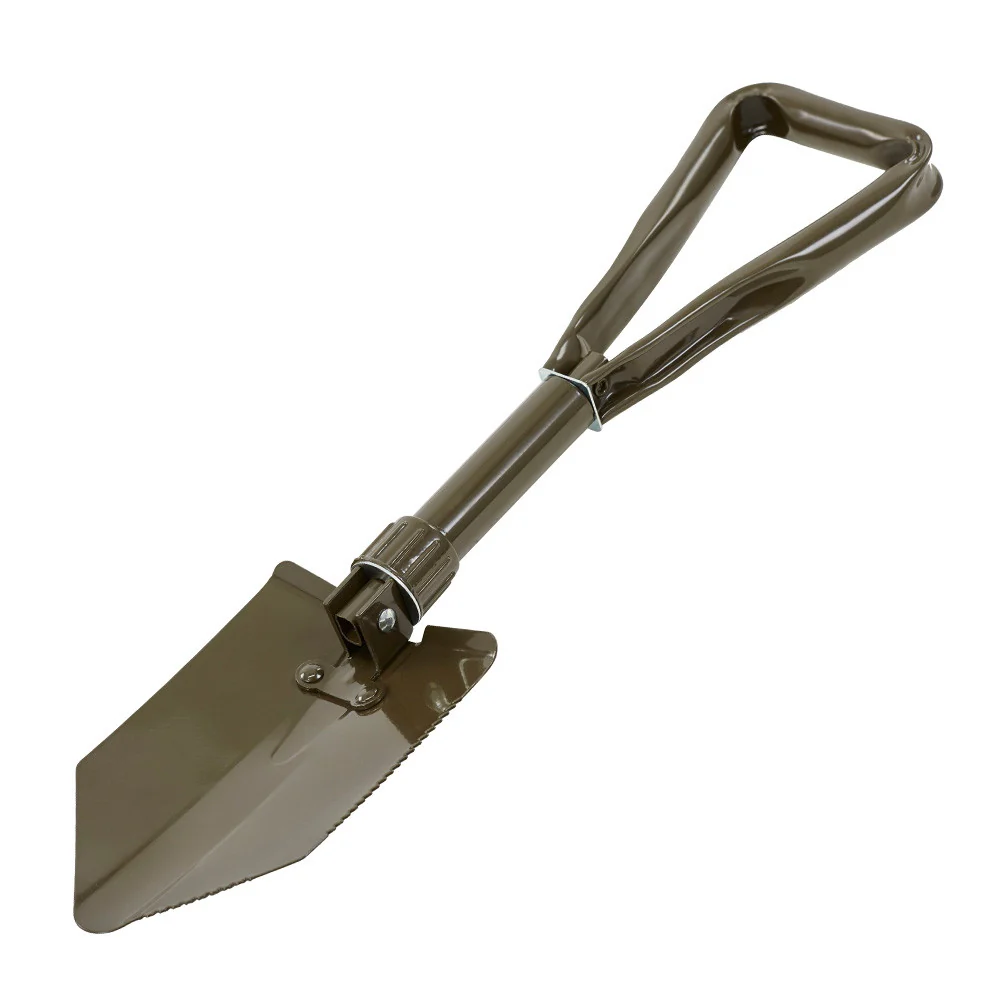 FOLDING SHOVEL folding shovel with saw - khaki