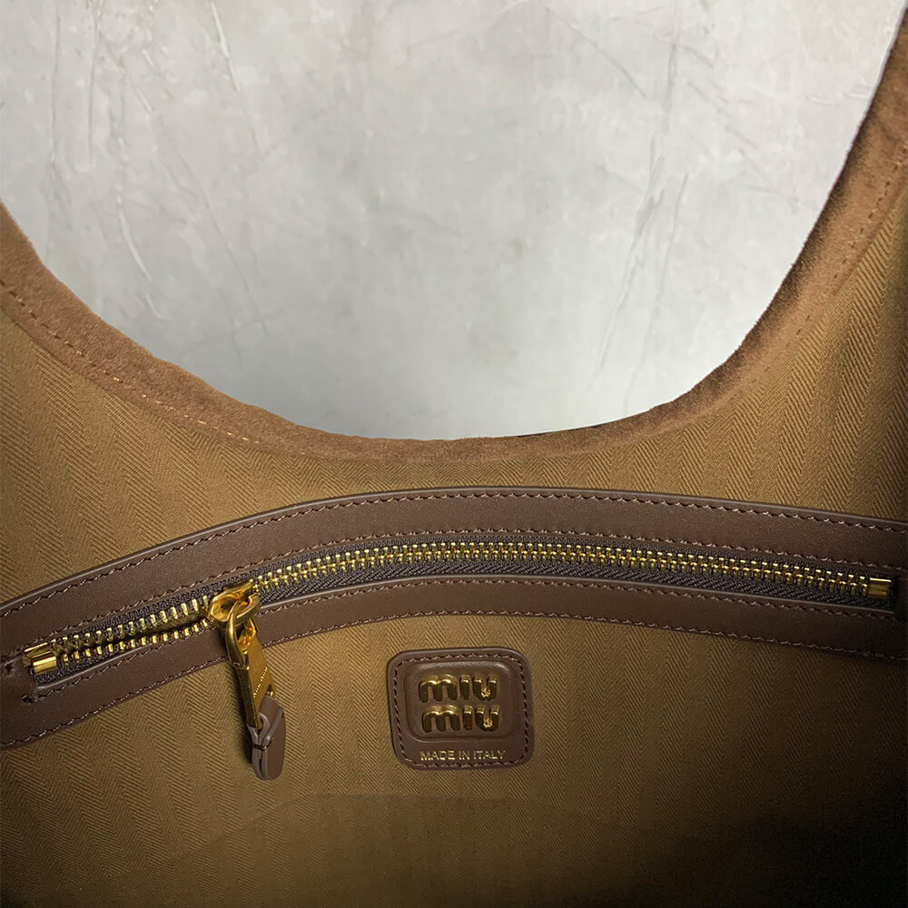 MIUMIU REGULAR IVY Suede bag(HIGH-END GRADE) - Top Club