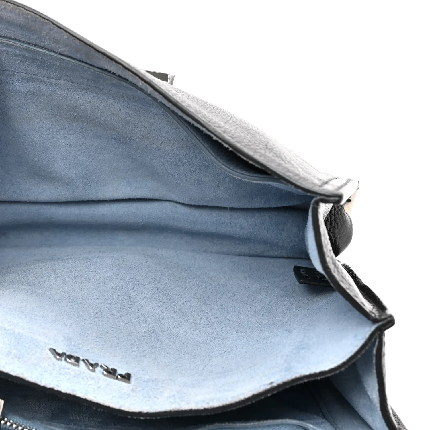 Glace Calf Soft Cahier Bag Black Astrale - Top Club